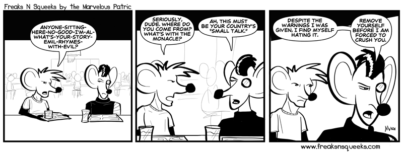 Freaks N Squeeks #1650 – Small Talk