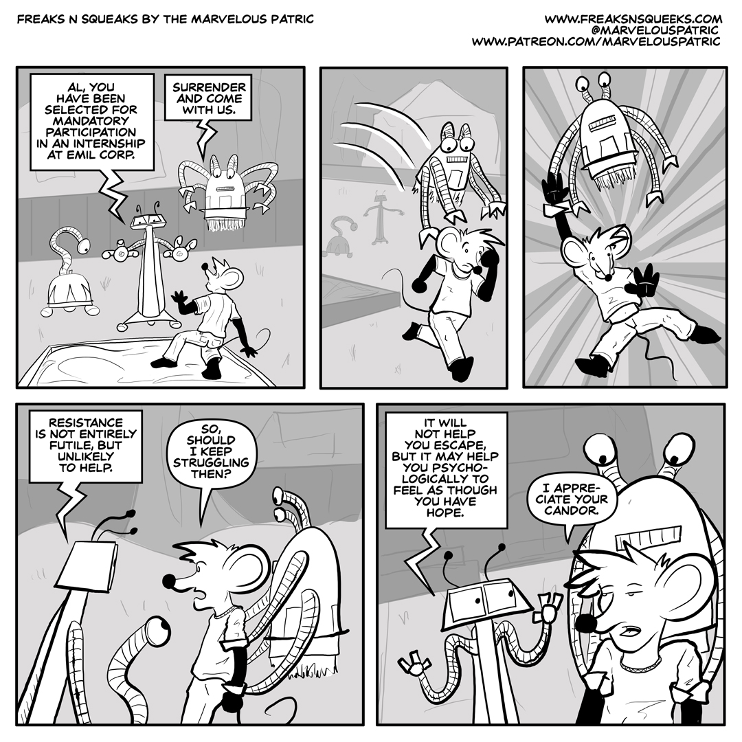 Freaks N Squeaks #1951 – Resistance is Meh