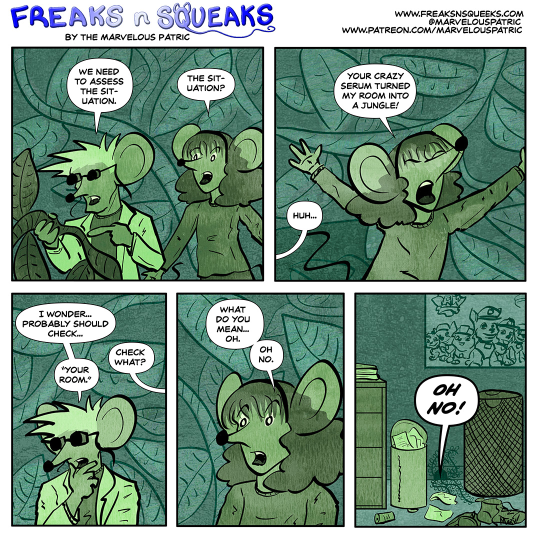 Freaks N Squeaks #2144: Probably Should Check On That