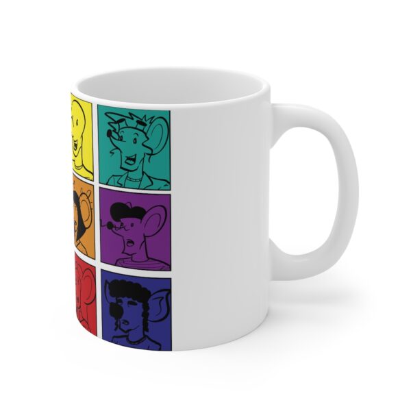 Freaks N Squeaks Cast Mug - Image 3