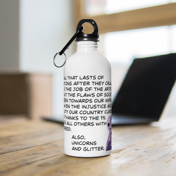 Why Art Stainless Steel Water Bottle - Image 6
