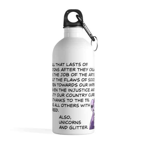 Why Art Stainless Steel Water Bottle - Image 2