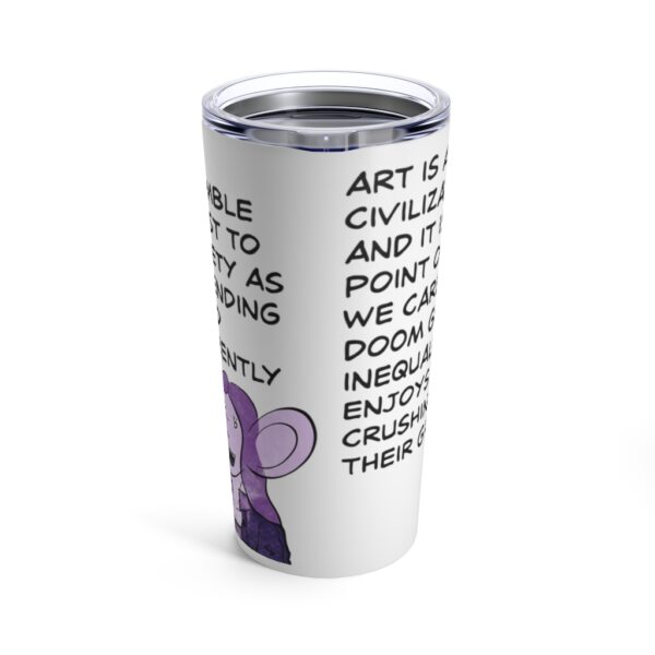 Why Art Tumbler 20oz - Image 3