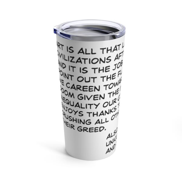 Why Art Tumbler 20oz - Image 4