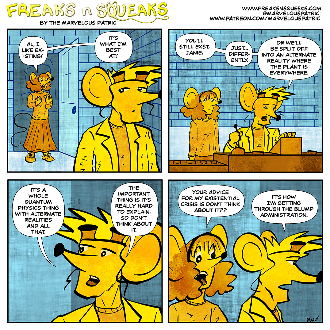 Freaks N Squeaks #2154: Don’t Think About It