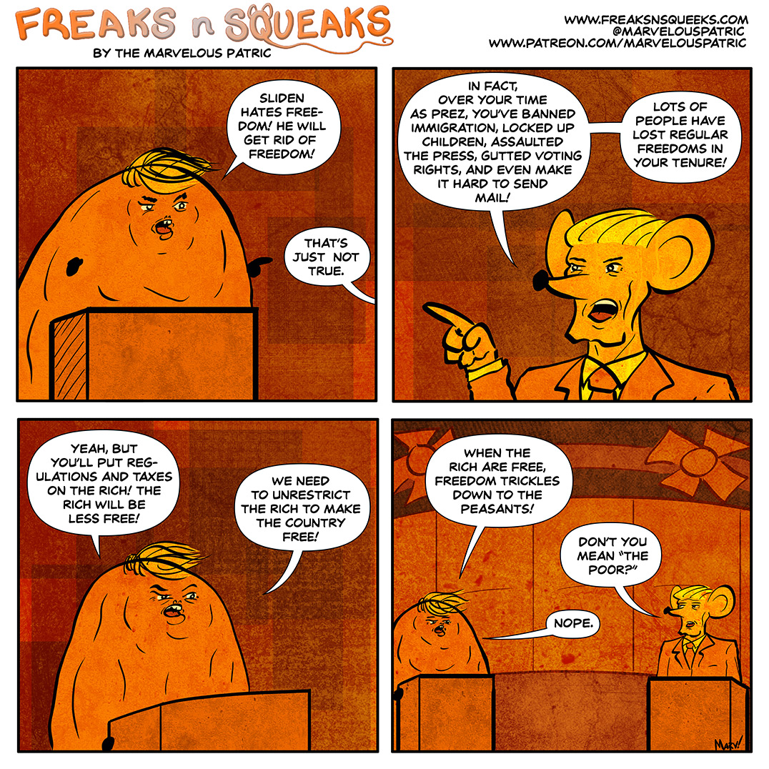 Freaks N Squeaks #2162: Debates Part 7