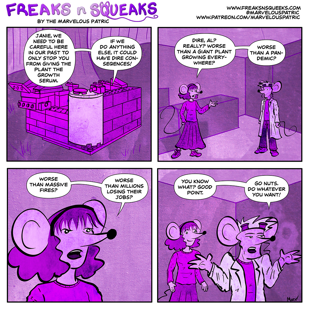 Freaks N Squeaks #2165 – Dire Consequences