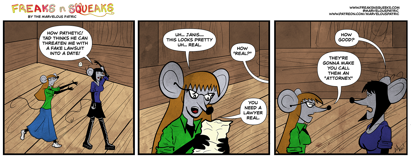 Freaks N Squeaks #2203 – The Real